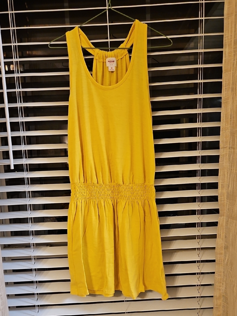 4/$10 Mossimo Supply Co. Bright Yellow Sleeveless Mini